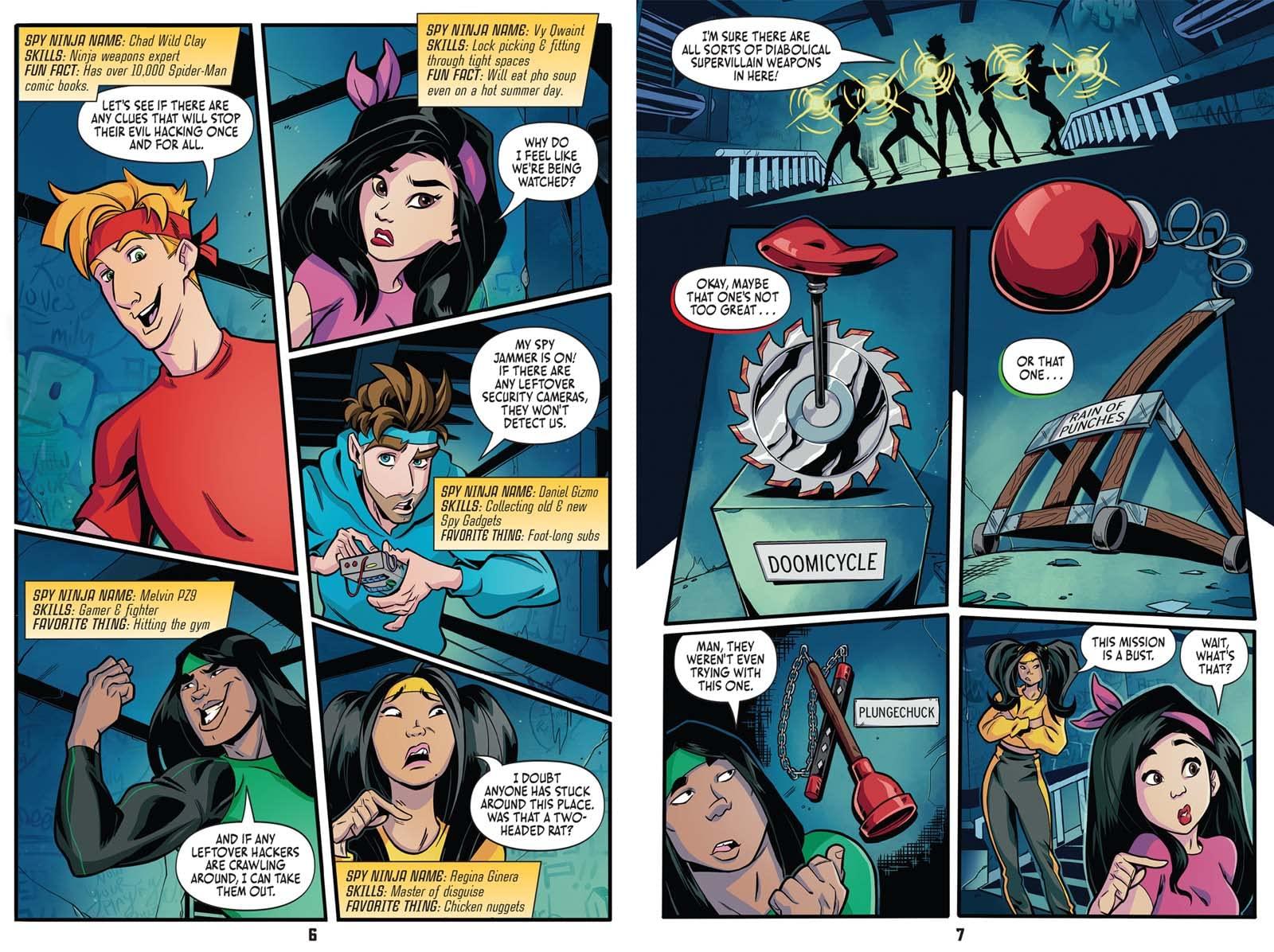 Sách ngoại văn: Spy Ninjas Official Graphic Novel: Virtual Reality Madness!