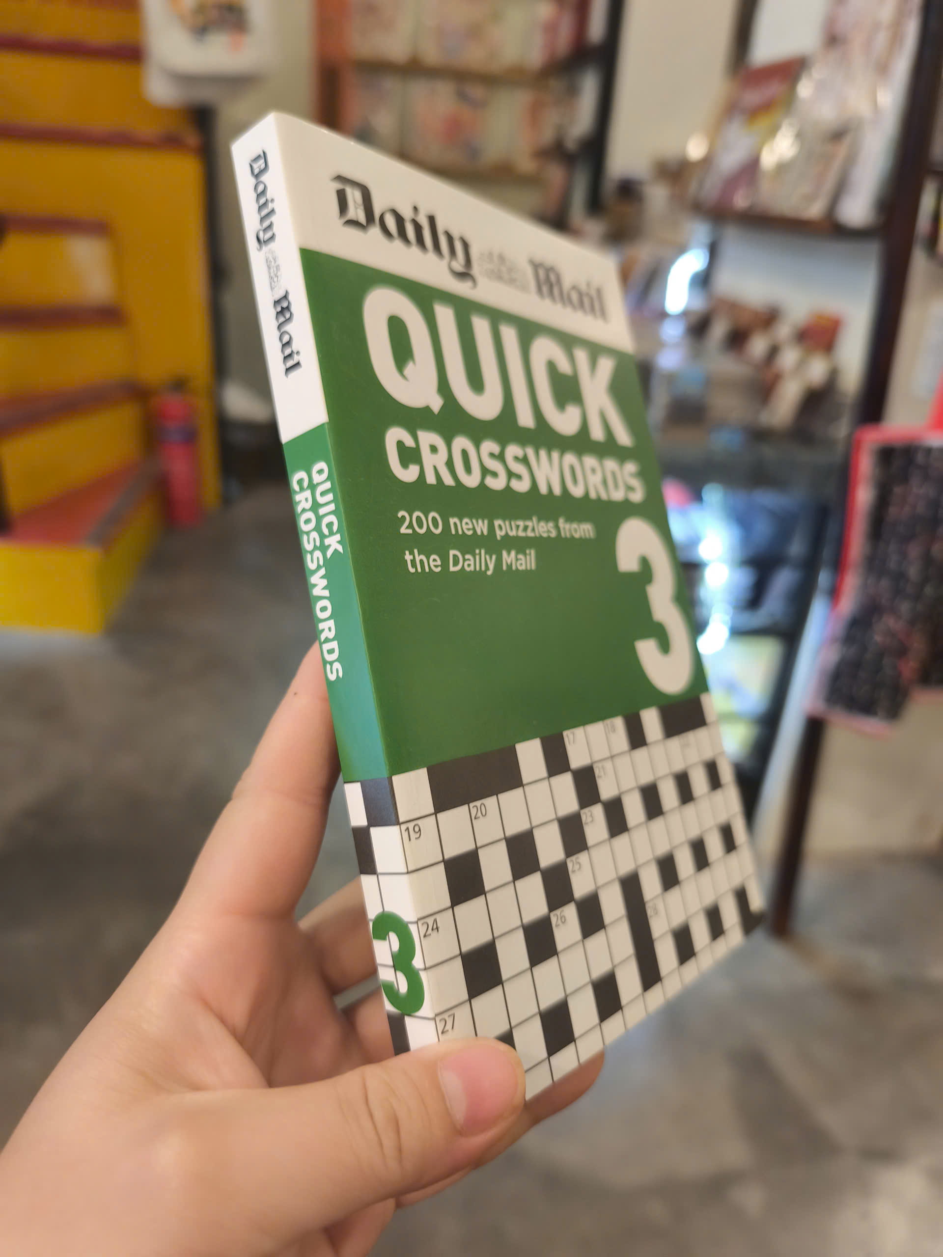 Sách - Quick Crosswords 3 | Games / Ngoại văn Nhập khẩu UK / Trò chơi ô chữ giải trí