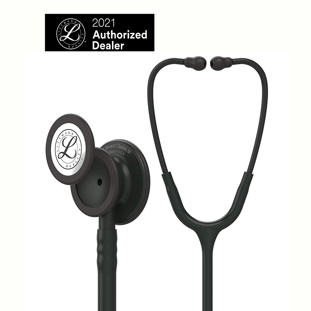 Ống nghe 3M Littmann Classic III ống màu đen, 27 inch, 5803