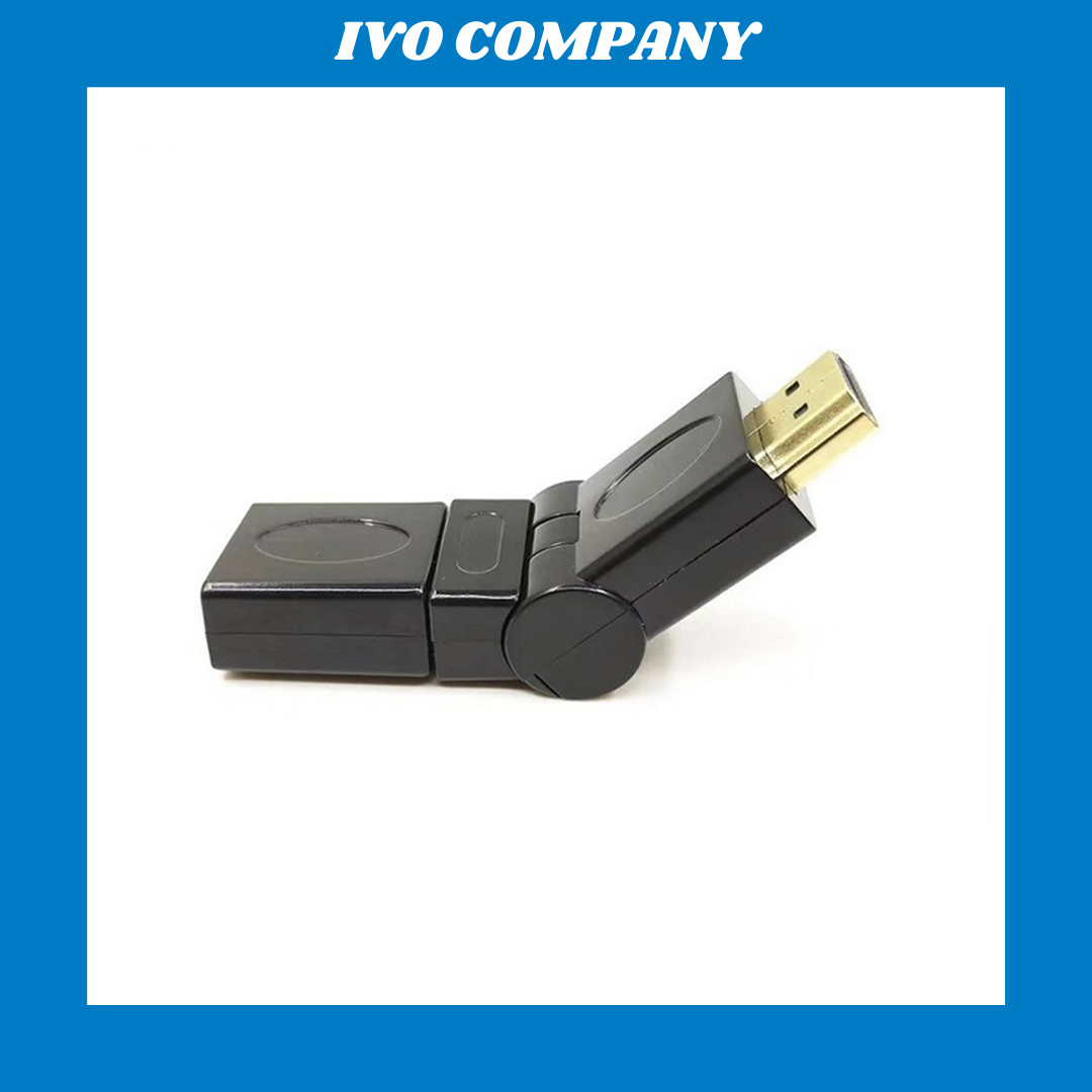 Đầu Chuyển Góc HDMI Đực Cái 360 Độ