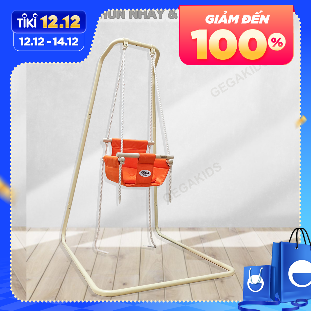 Combo JUMPER and SWING 2 trong 1 Xích đu nhún nhảy GEGAKIDS VIỆT NAM - Kiểu dáng Châu Âu