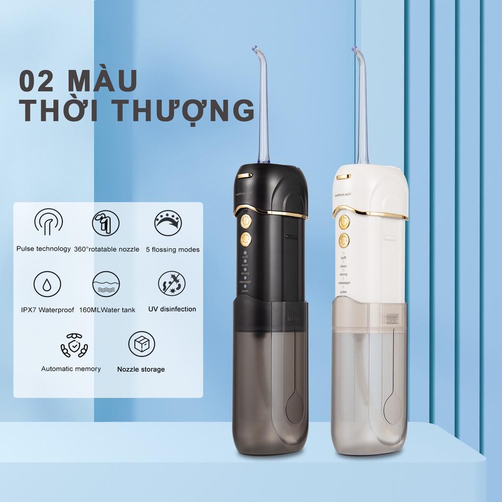 Máy tăm nước Du lịch Cao cấp WaterPush CY-1904 - Siêu nhỏ gọn - 1 đổi 1 Online trong 12 tháng