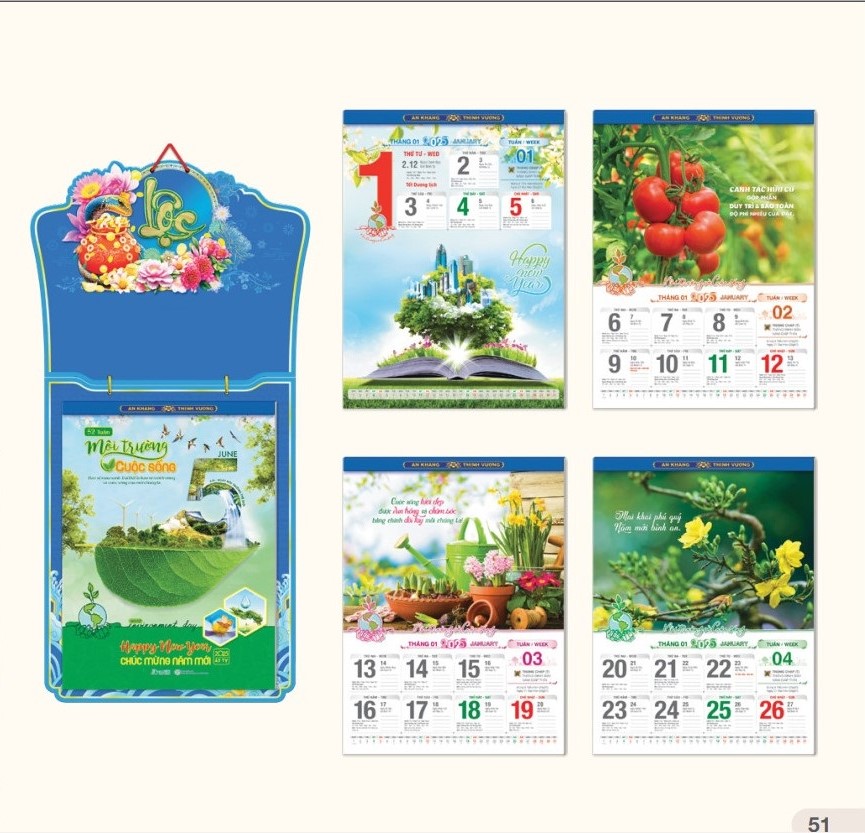 Lịch 52 tuần 2025 - AH-32 Môi Trường &amp; Cuộc Sống