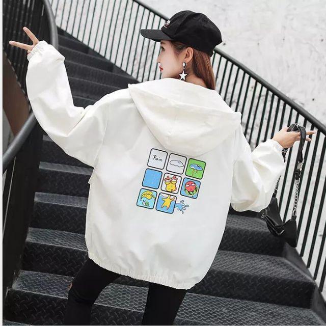 Áo Khoác Dù Nam Nữ Unisex - Áo Khoác Jacket Cực Hot ( có form rộng XL