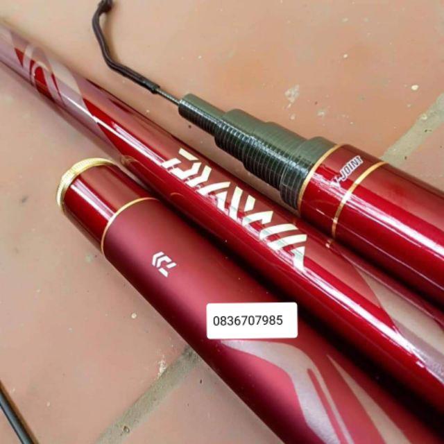 Cần tay Daiwa 8H 4m5, 5m4, 6m3 tải cá lớn hàng chuẩn 23