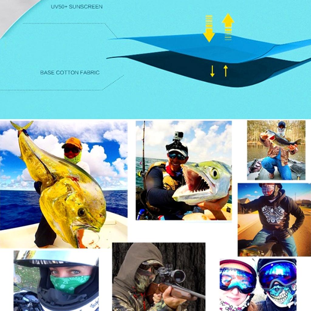 Warmer Skull Neck Face Mask Bandana Bike Riding Head Scarf Ski Headband