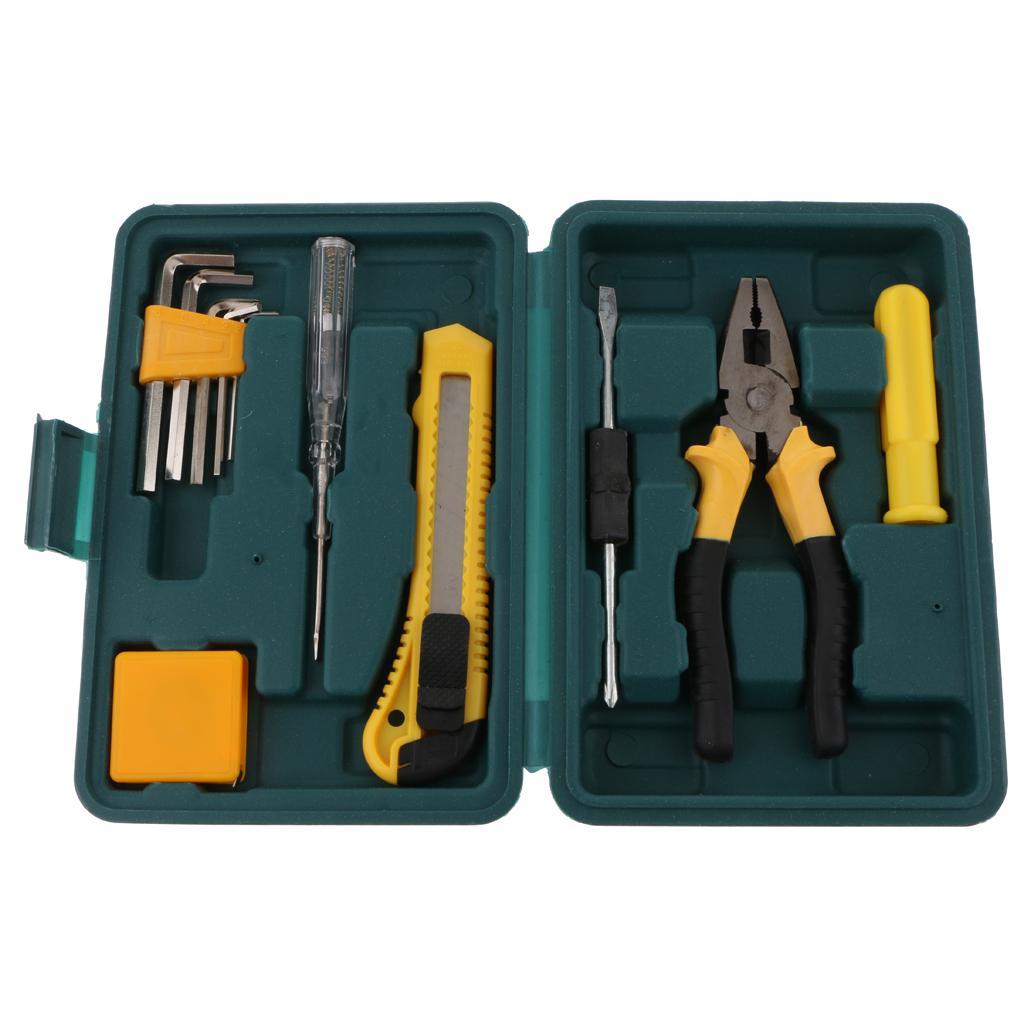 LC8012E Professional Mechanics Tools Kit Home Repair Tool Set with Case