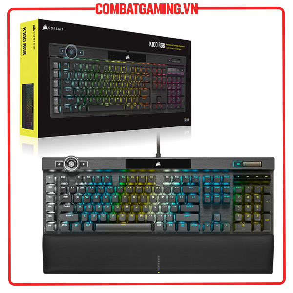 Bàn Phím Cơ Corsair K100 RGB OPX Switch - Hàng Chính Hãng