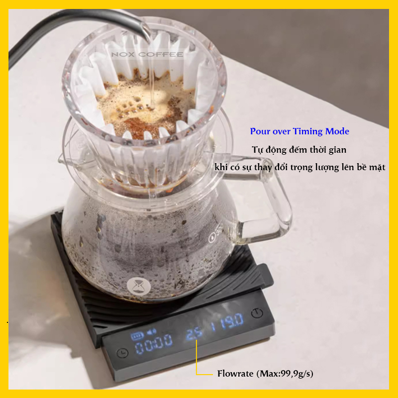 Cân điện tử Timemore Mini 2023 | Timemore Black Mirror Mini