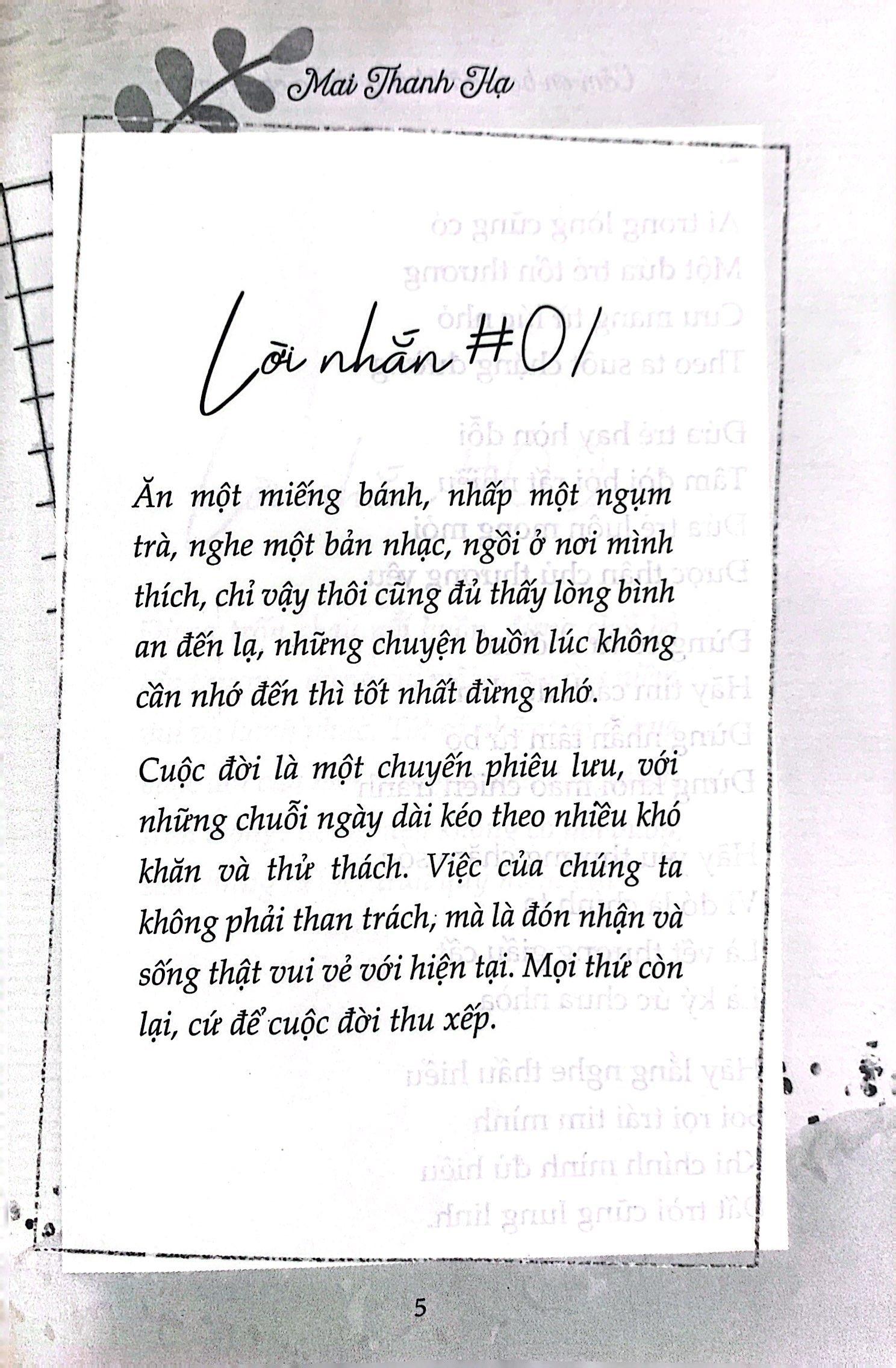 Cảm Ơn Bạn Đã Không Từ Bỏ Chính Mình