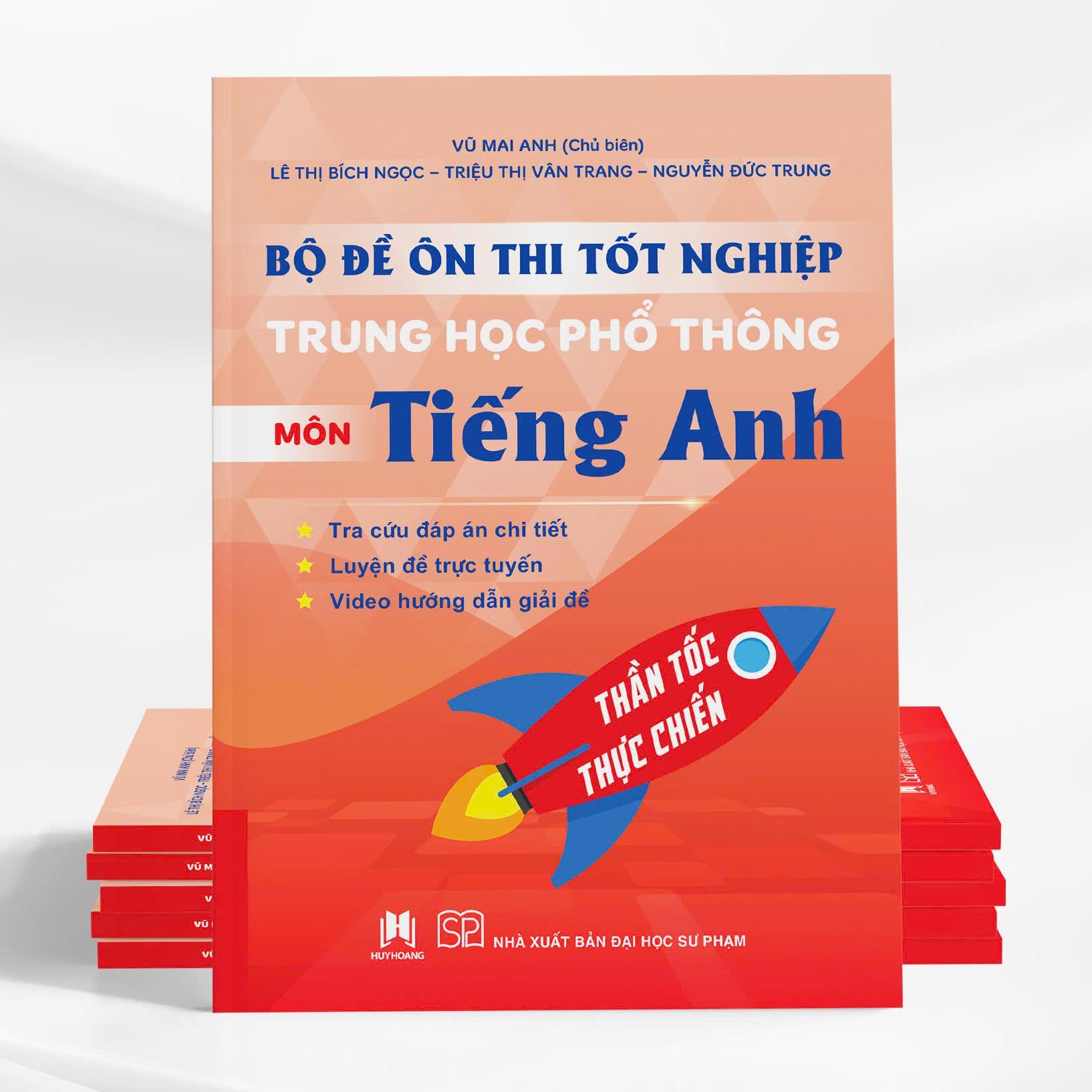 Sách - Bộ Đề Ôn Thi Tốt Nghiệp Trung Học Phổ Thông - Môn Tiếng Anh