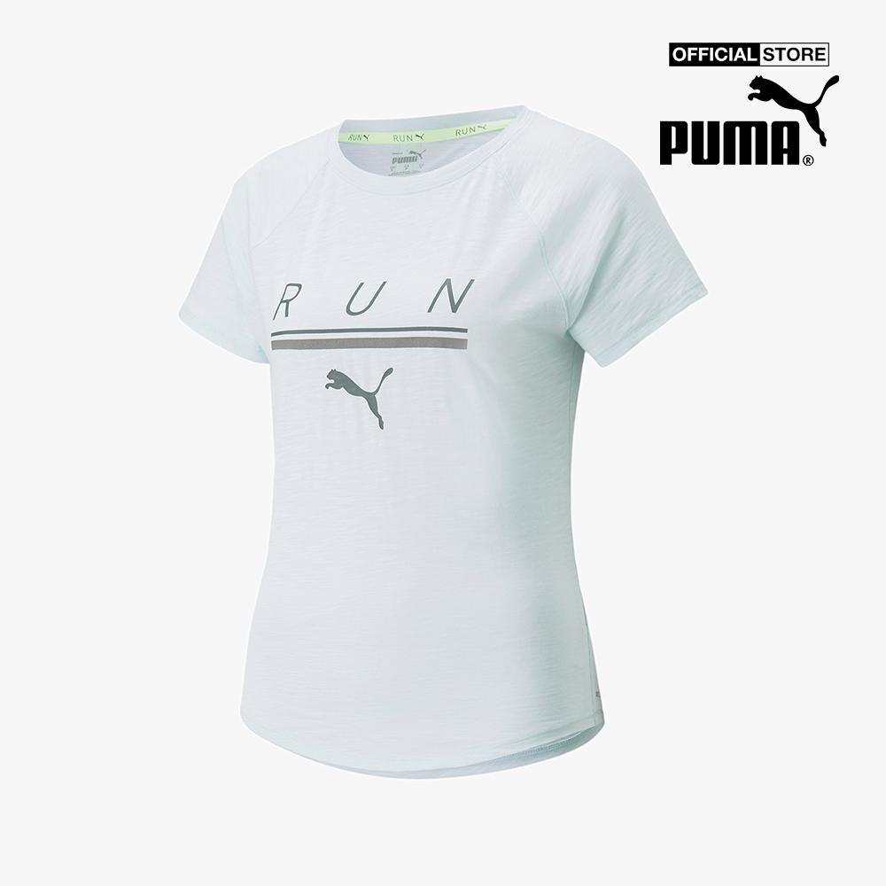 PUMA - Áo thun thể thao nữ ngắn tay 5K Logo 521388