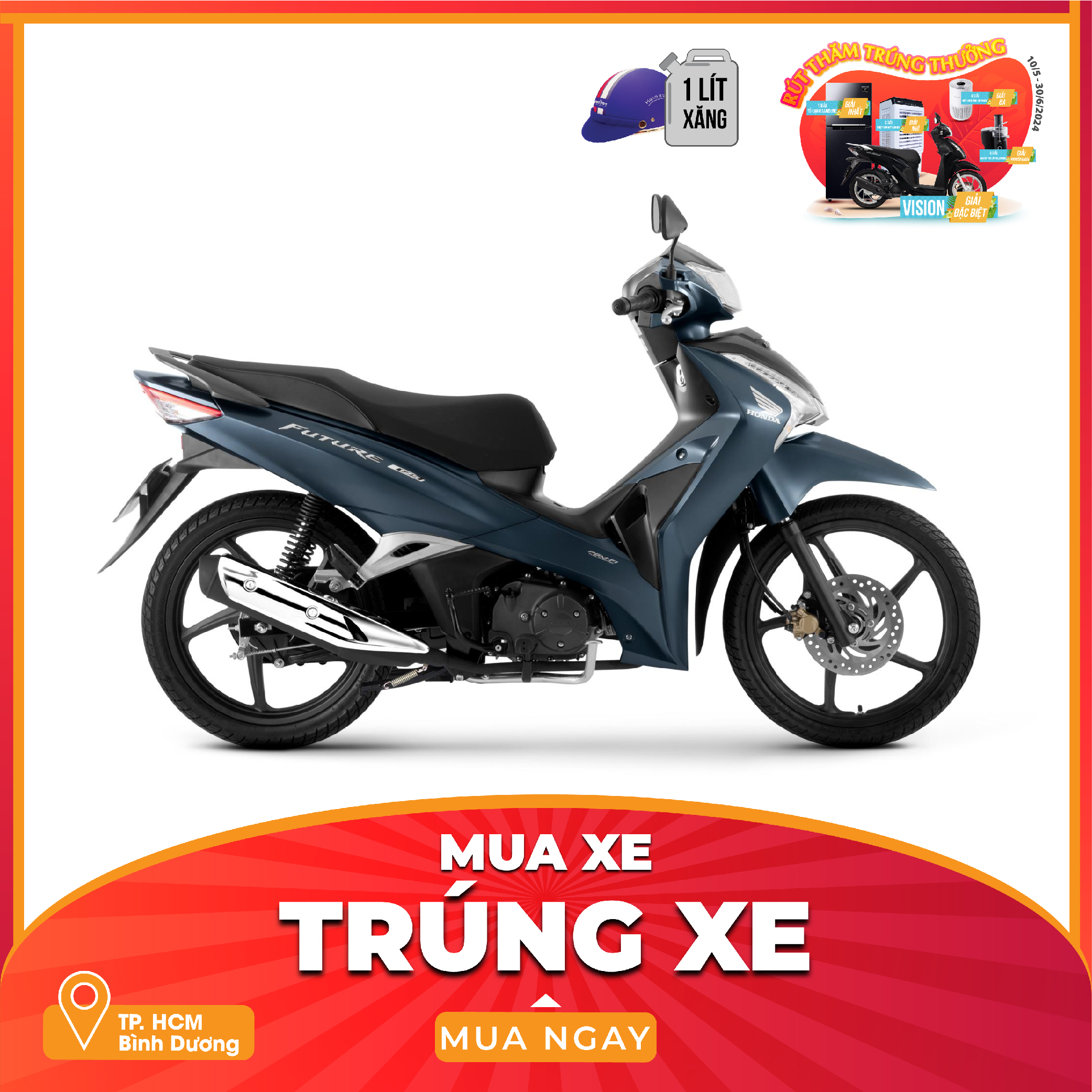 Xe Máy Honda FUTURE 125 FI 2024 - Phiên Bản Đặc Biệt