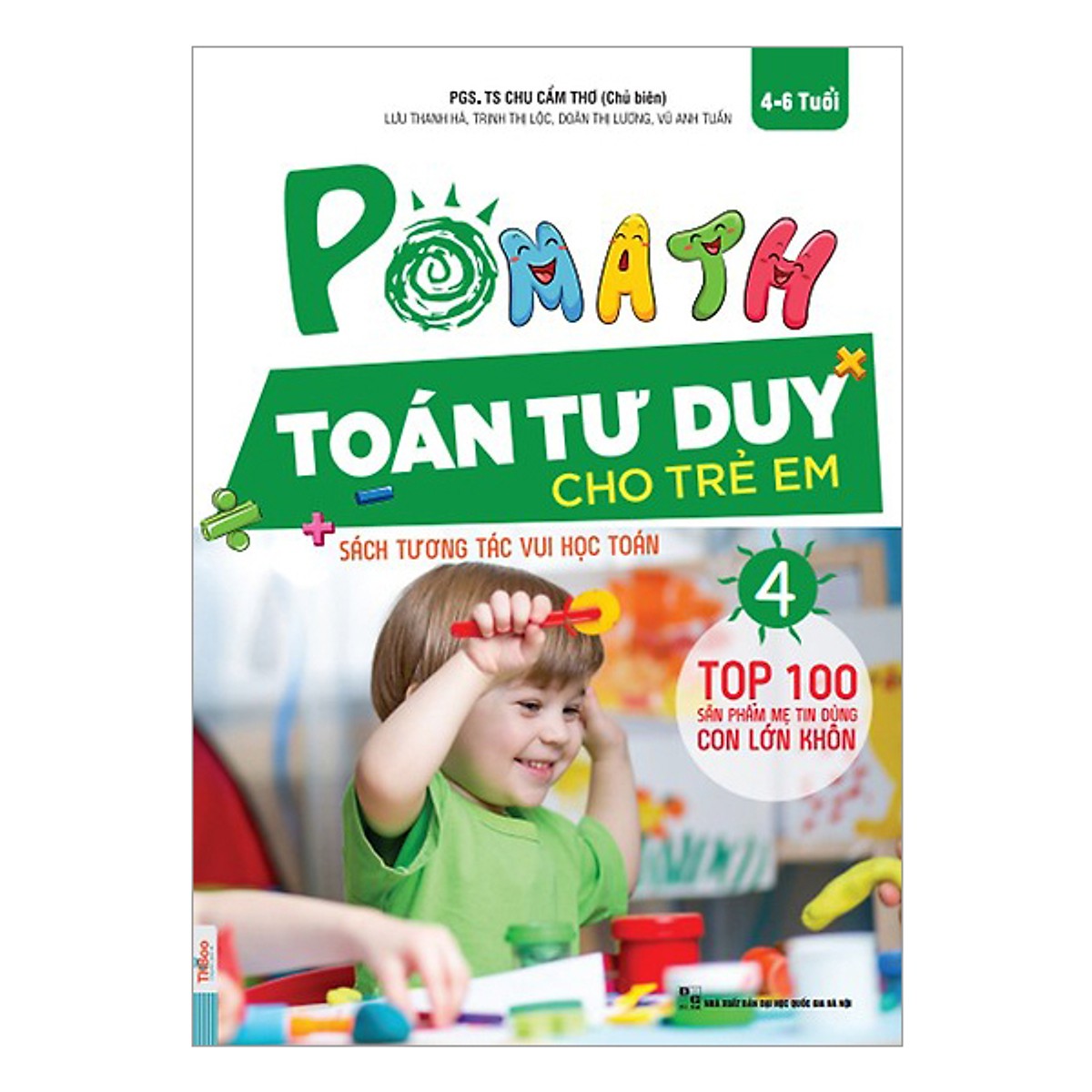Combo 3 Cuốn Pomath Toán Tư Duy Cho Trẻ Em