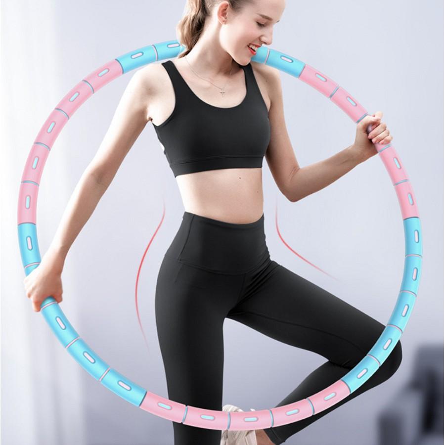 Vòng lắc eo Hula hoop, vòng lắc eo giảm mỡ bụng hiệu quả