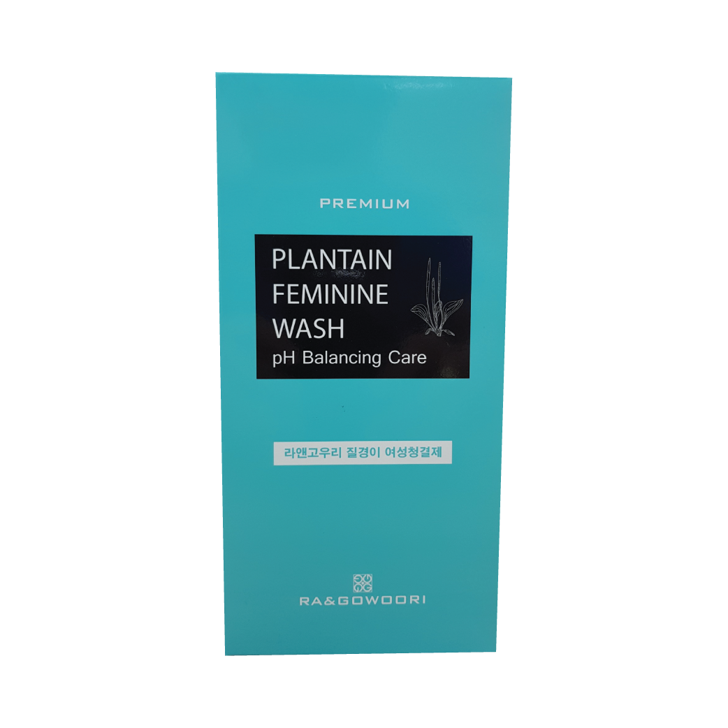 Dung Dịch Vệ Sinh Phụ Nữ Ra&amp;Gowoori Plantain Feminine Wash pH Balancing Care 300ml