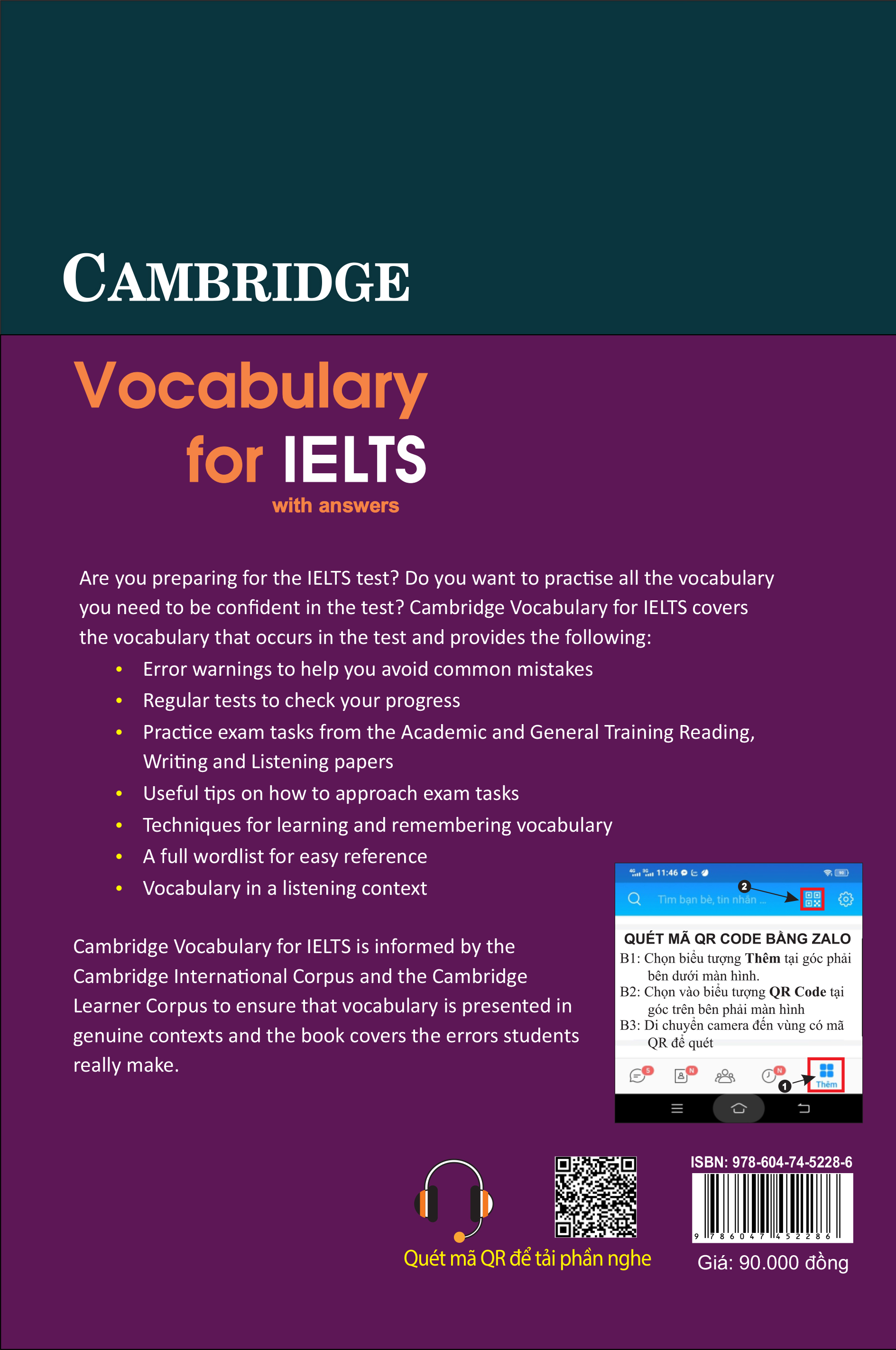 Từ vựng luyện thi IELTS - Vocabulary for Ielts with answers