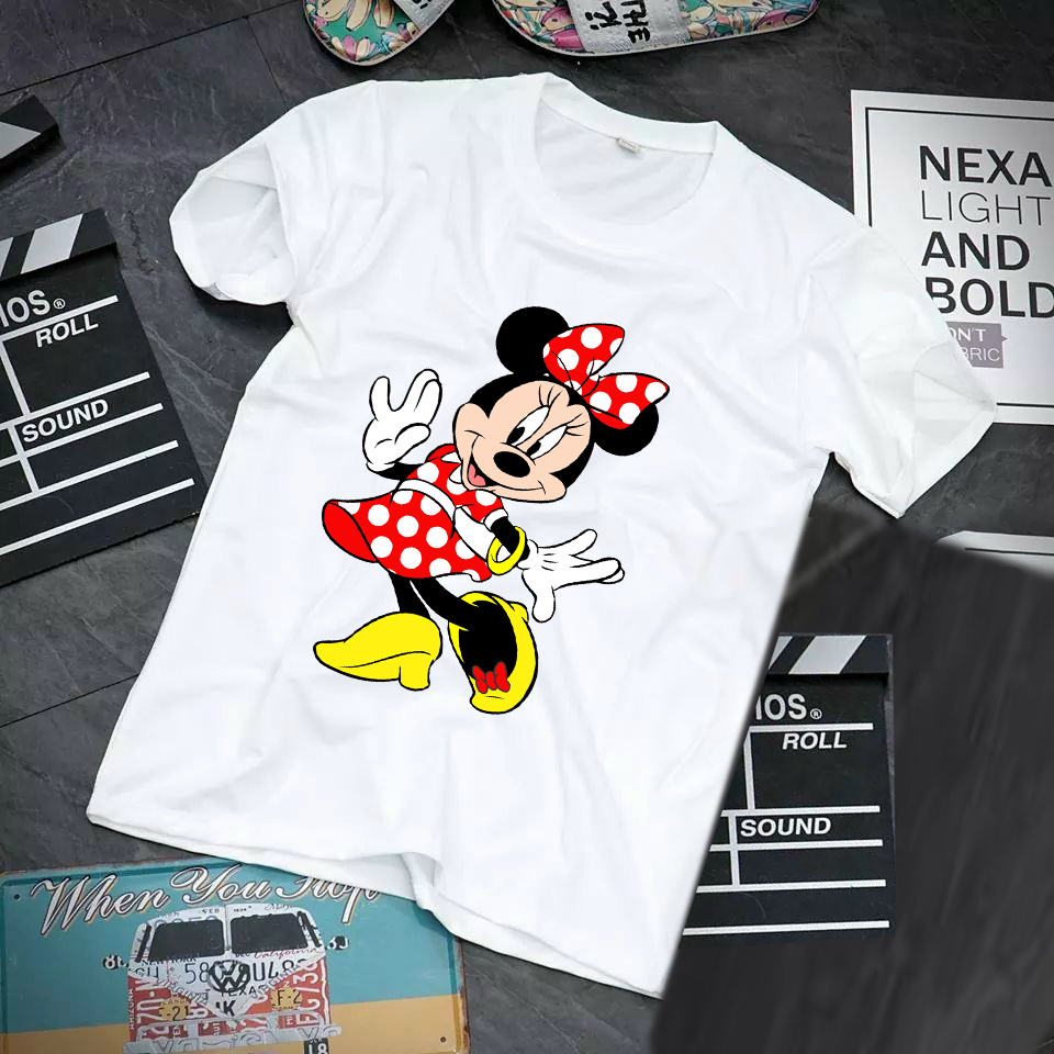 Áo thun in hình Mickey xinh xắn chất vải đẹp