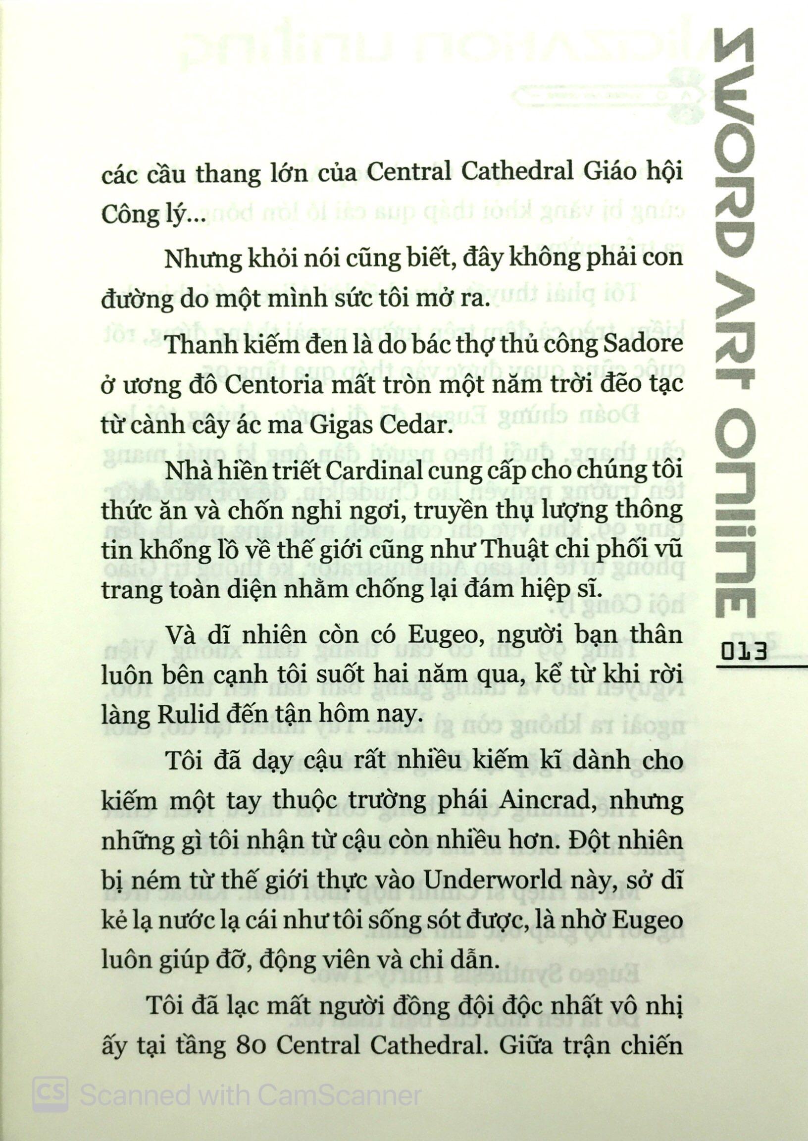 Sách Sword Art Online 014