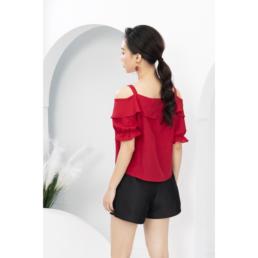 Áo Hai Dây Trễ Vai LUPERI LFSM1148 Kiểu Dáng Trẻ Trung Thời Thượng Phù Hợp Đi Chơi Đi Dạo Phố
