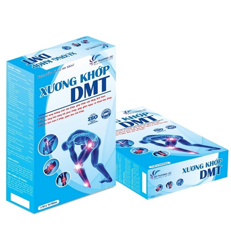 Xương khớp DMT - Bổ sung dưỡng chất, giúp khớp vận động linh hoạt