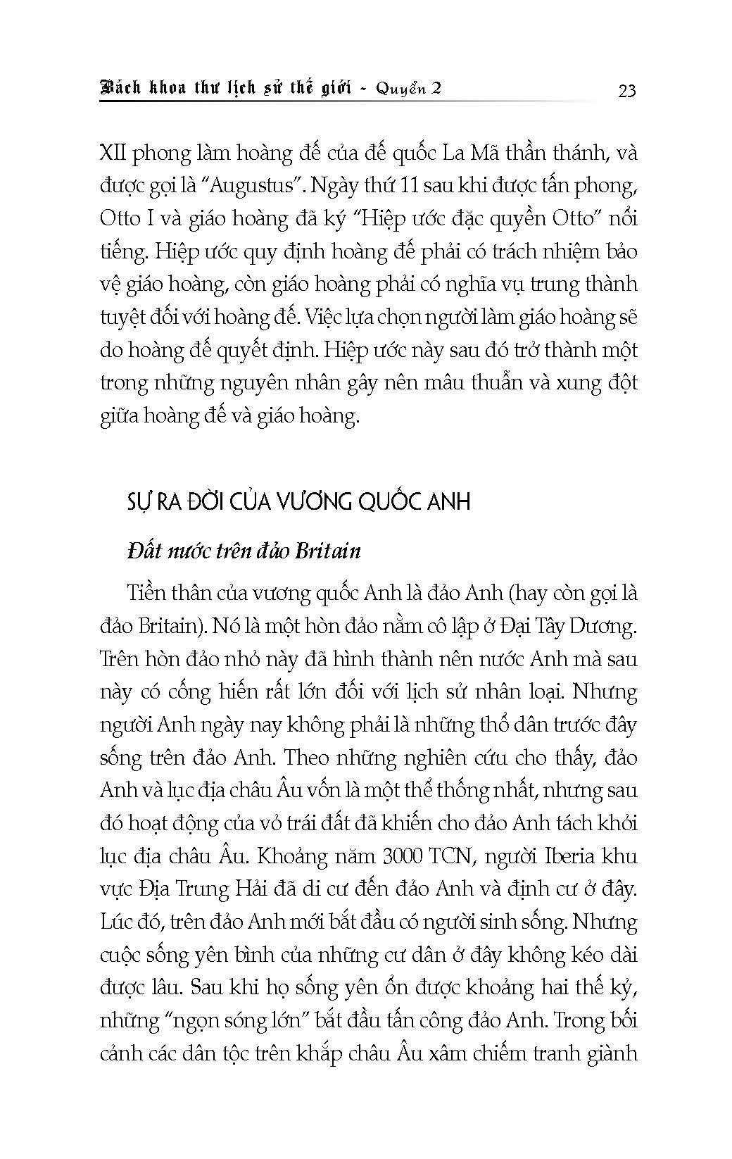 Bách Khoa Thư Lịch Sử Thế Giới, Quyển 2 - Thời Kỳ Trung Đại