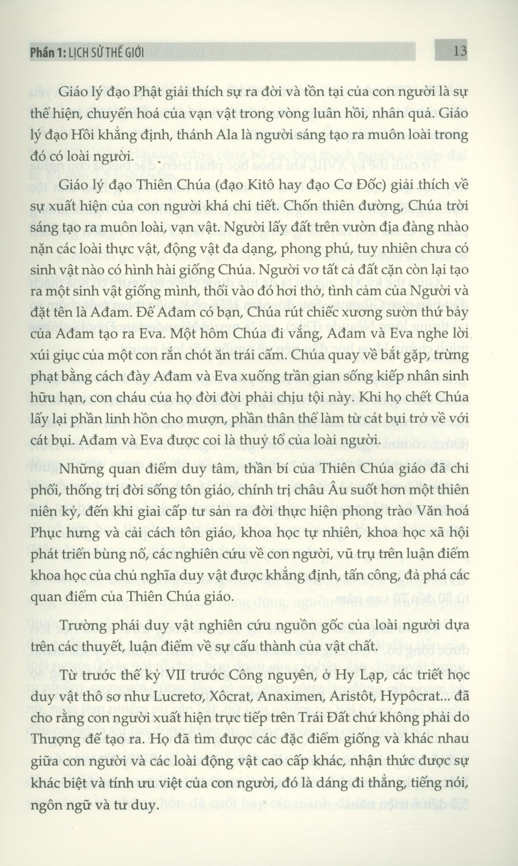 Giáo Trình Lịch Sử Đại Cương