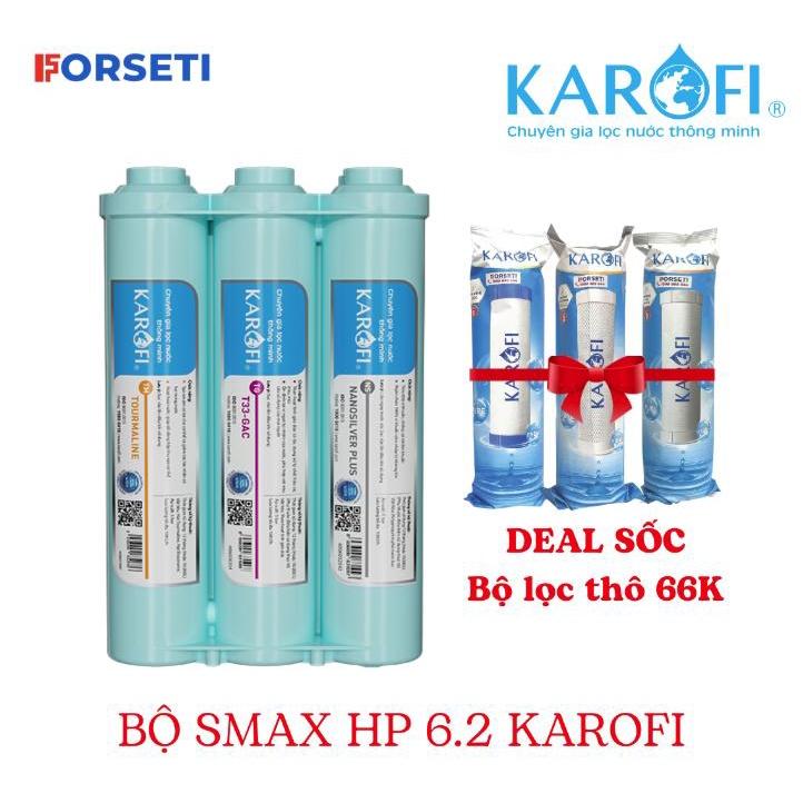 Bộ lõi lọc Karofi SMAX hiệu suất cao [HP 6.2] dùng cho các máy KAQ-U05, KAQ-U95, KAQ-P95, KAQ-O07.... - Hàng Chính Hãng