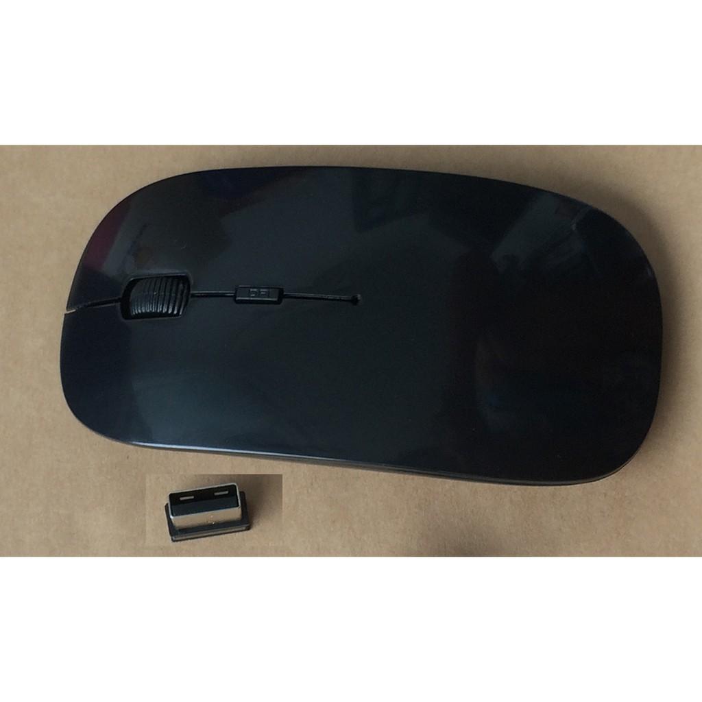 Chuột quang không dây kiểu dáng nhỏ gọn 4D Mouse (Giao màu ngẫu nhiên) - Hồ Phạm