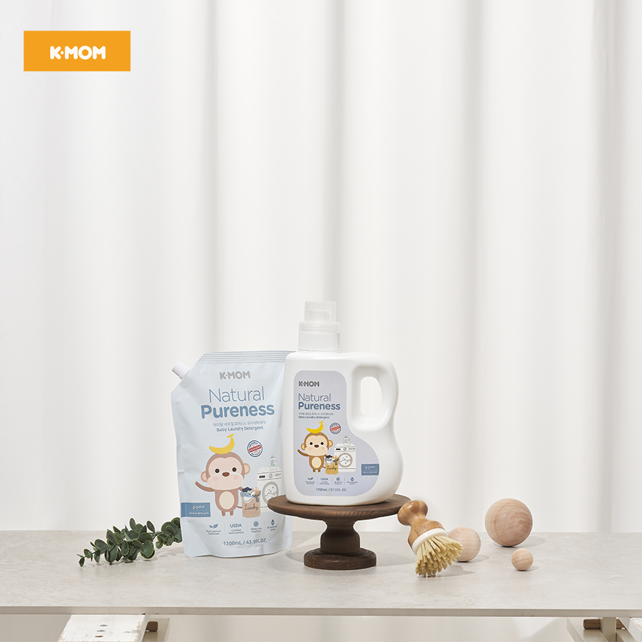 NƯỚC GIẶT ĐỒ SƠ SINH HỮU CƠ K-MOM HÀN QUỐC (CAN 1700ML)