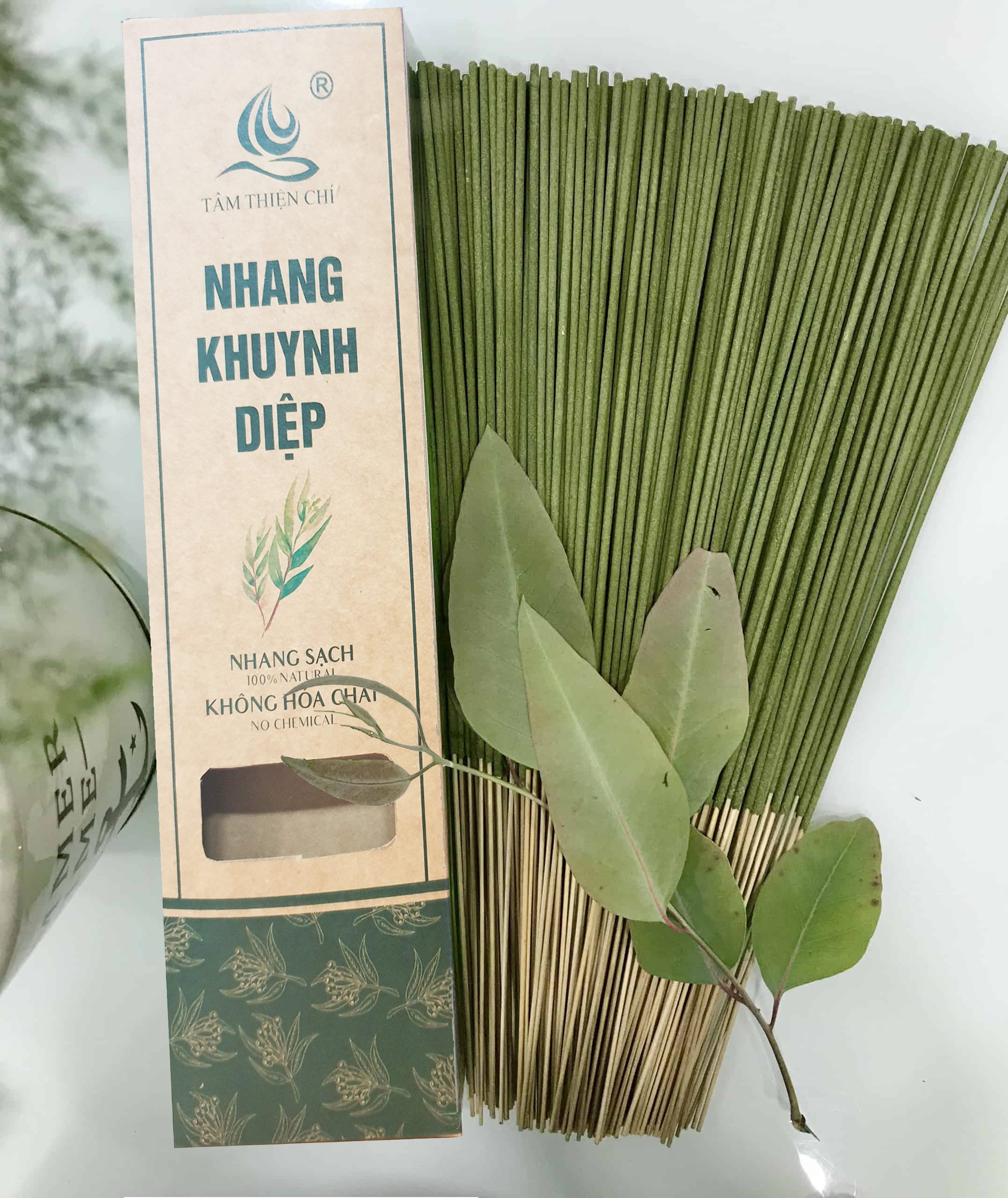 Nhang sạch Khuynh diệp Tâm Thiện Chí hộp 260g