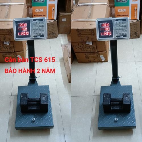 Cân bàn tính tiền điện tử TCS - 615 ( 100kg &amp; 150kg ) được làm bằng sơn tĩnh điện cao cấp