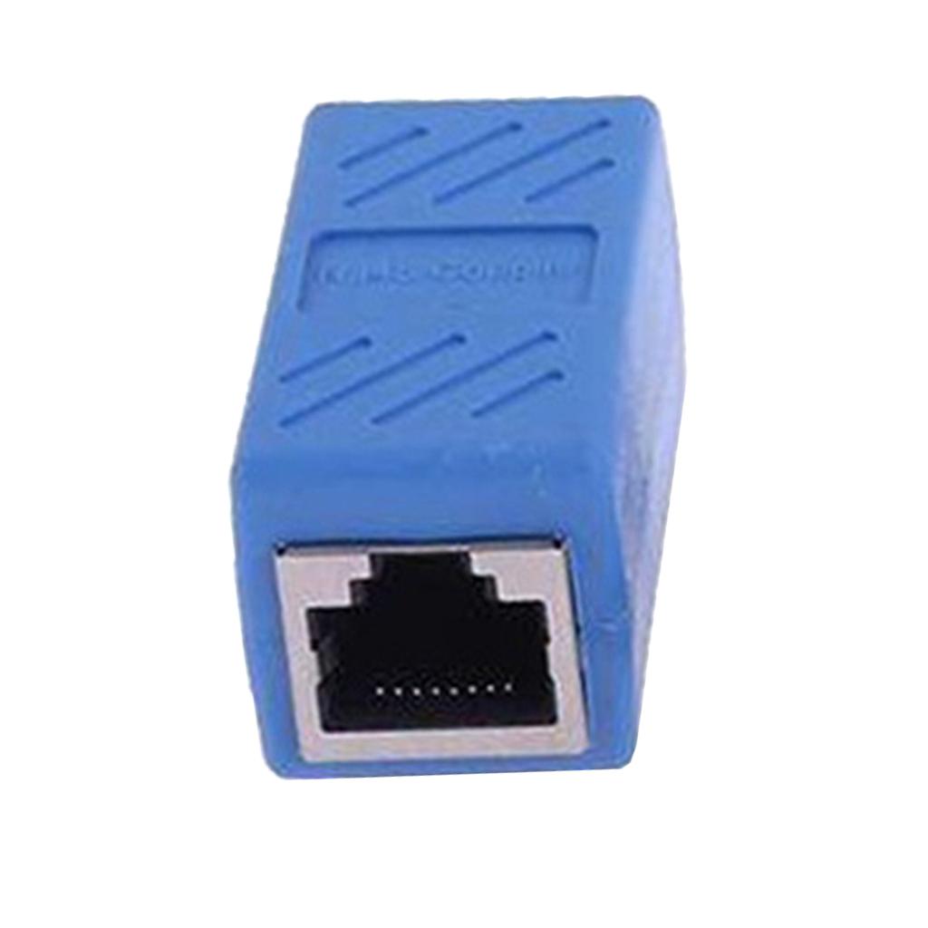 Coupler Inline CAT5E Coupler LAN Cable Connector Female To Female