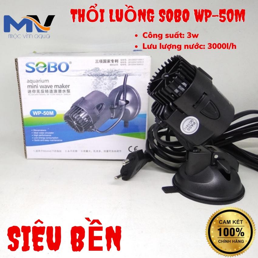 MÁY THỔI LUỒNG HỒ CÁ SOBO WP-50M | CỬA HÀNG CÁ CẢNH VÀ THIẾT BỊ LỌC NƯỚC HỒ CÁ MỘC VINH AQUA