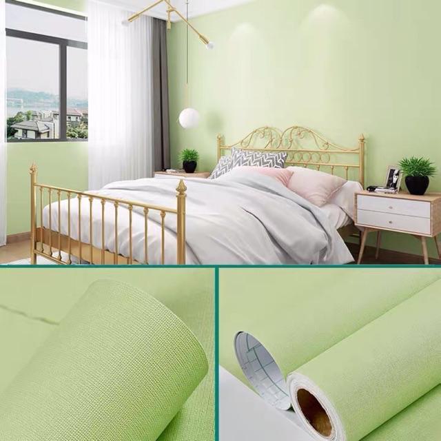 10M giấy dán tường vân nhám keo sẵn khô 45 cm