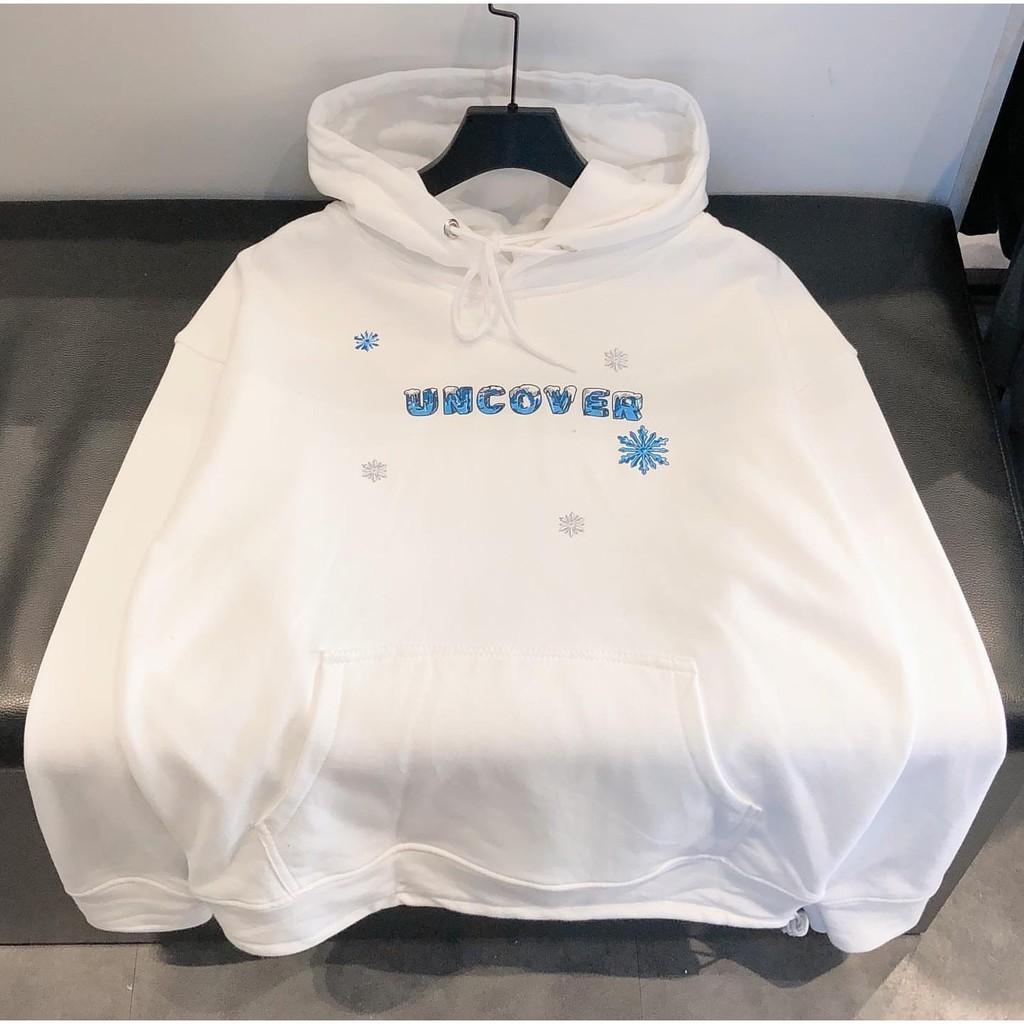 Áo Hoodie Tỏ Tình UNCOVER SICI Form Rộng Unisex (Ảnh Thật