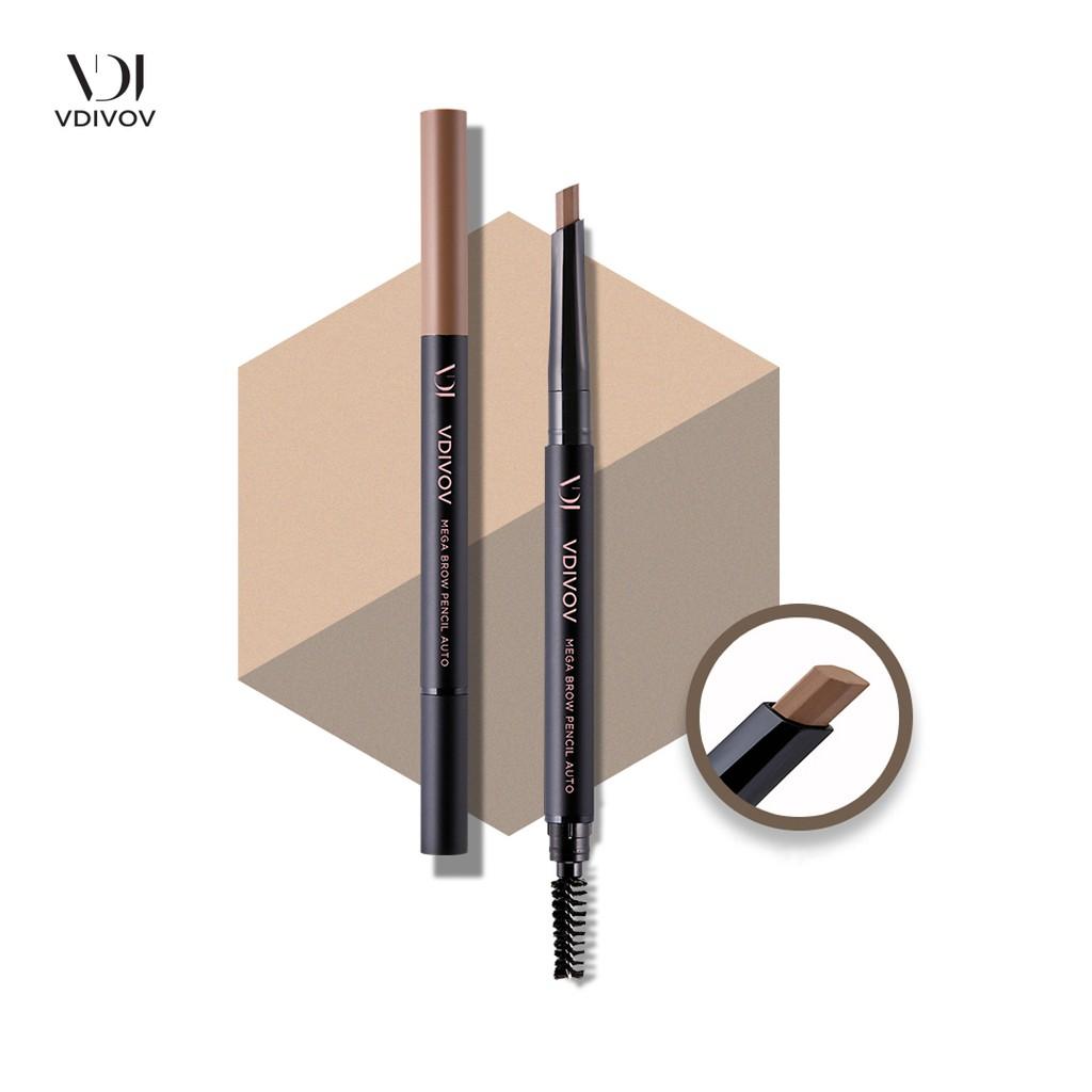 Chì kẻ mày bút vặn VDIVOV Mega Brow Pencil Auto 0.35g