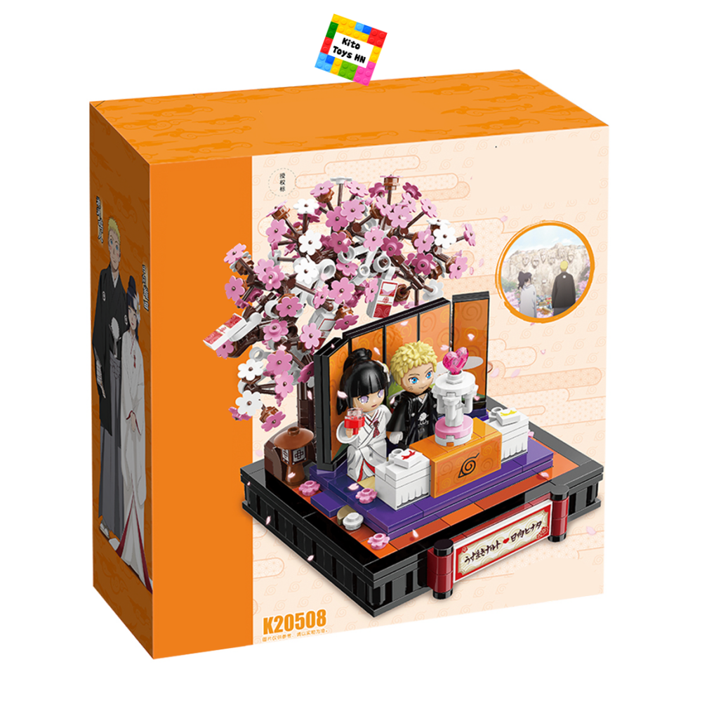 Đồ Chơi Lắp Ráp Xếp Hình Nhân Vật Naru Truyện Tranh Đám Cưới Naru K20508 Cho Trẻ Từ 6 Tuổi