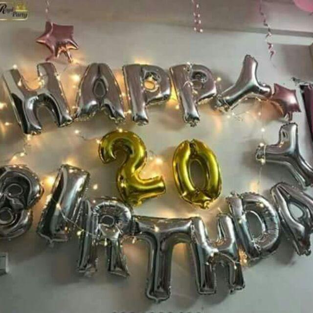 Bộ chữ sinh nhật