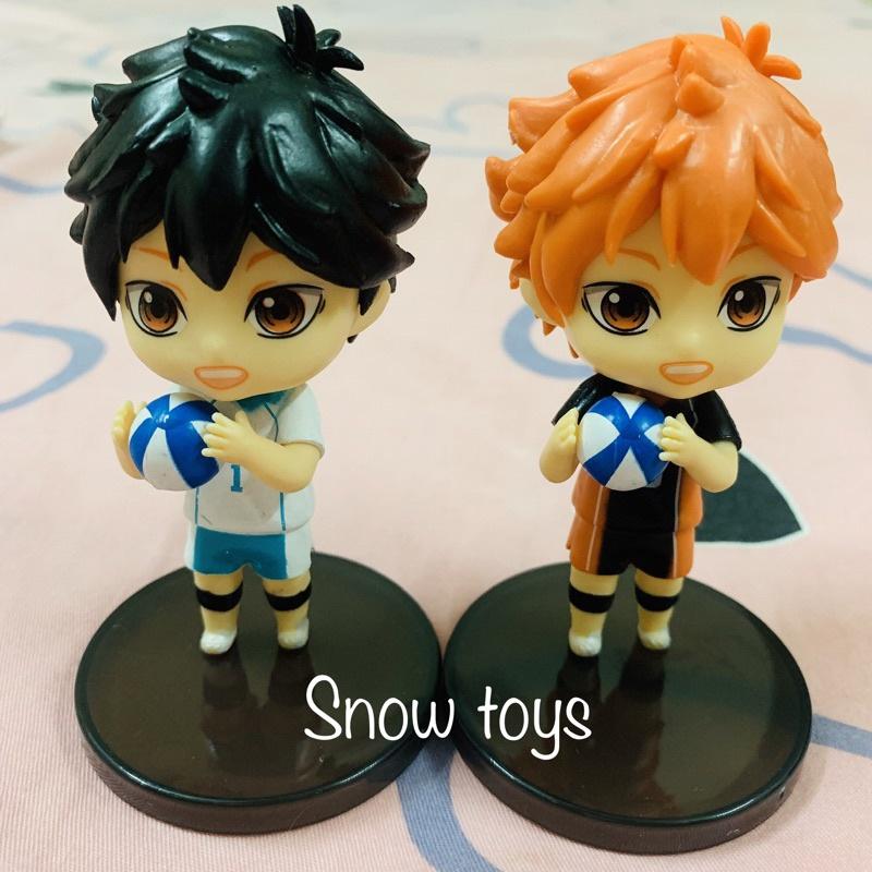Mô hình Haikyuu - 4 nhân vật Vua bóng chuyền Hinata Shoyo Kageyama Tobio Koshi Sugawara Oikawa Toru Haikyu