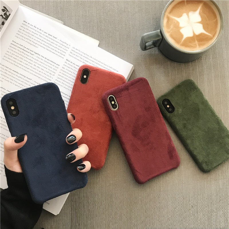 Ốp lưng silicon lót nhung 2 chiều, dành cho các dòng điện thoại iPhone , chống sốc, chống va đập, mang lại cảm giác thoải mái và ấm áp, KÈM VÒNG TAY SILICON LUMINUOS,