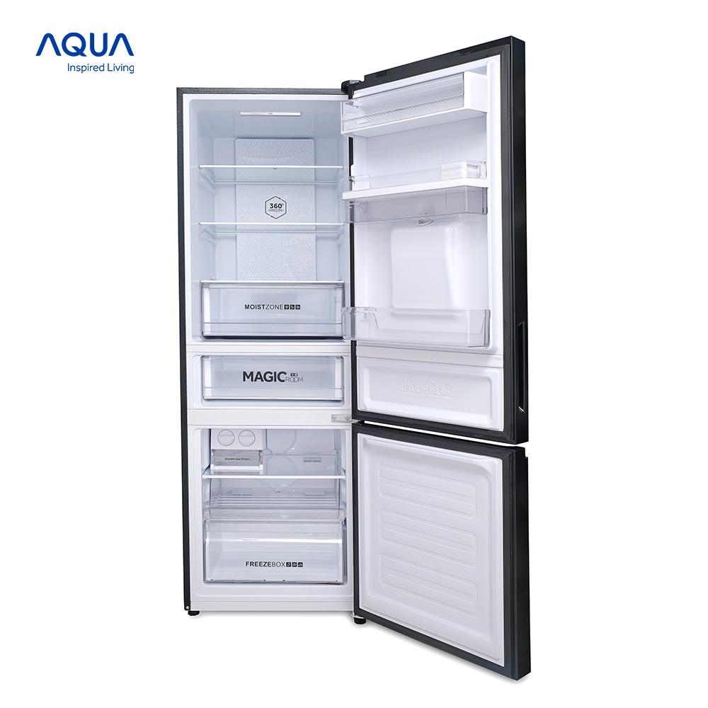 Tủ lạnh ngăn đông dưới Aqua 320 Lít AQR-B379MA
