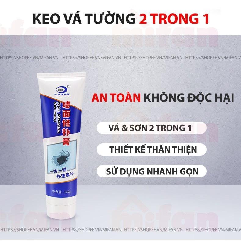 Keo Vá Vết Nứt Tường Nhà Cao Cấp Chống Nước Chống Mốc-Keo vá trám tường, phục hồi vết nứt, mốc, bẩn, làm mới tường162