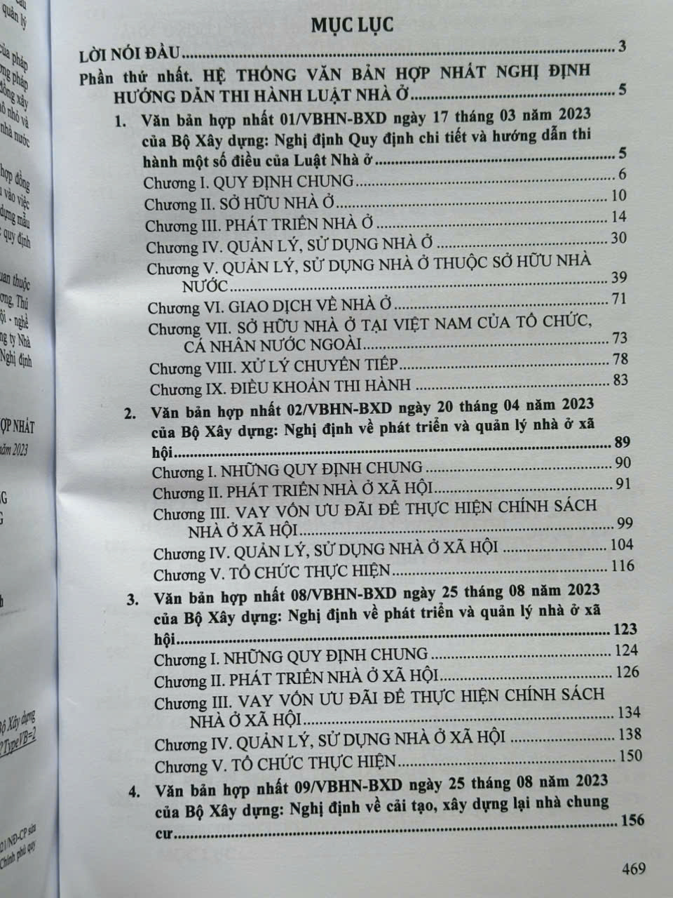 Hệ Thống Văn Bản Hợp Nhất Nghị Định Về Chính Sách Phát Triển Nhà Ở, Quản Lý Chất Lượng, Thi Công Xây Dựng, Bảo Trì Công Trình Và Quản Lý Chi Phí Đầu Tư Xây Dựng - V2294T