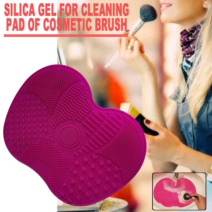 Creative Silicone Makeup Brush Cleaning Pad Silicone Scrubbing Pad Suction Pad