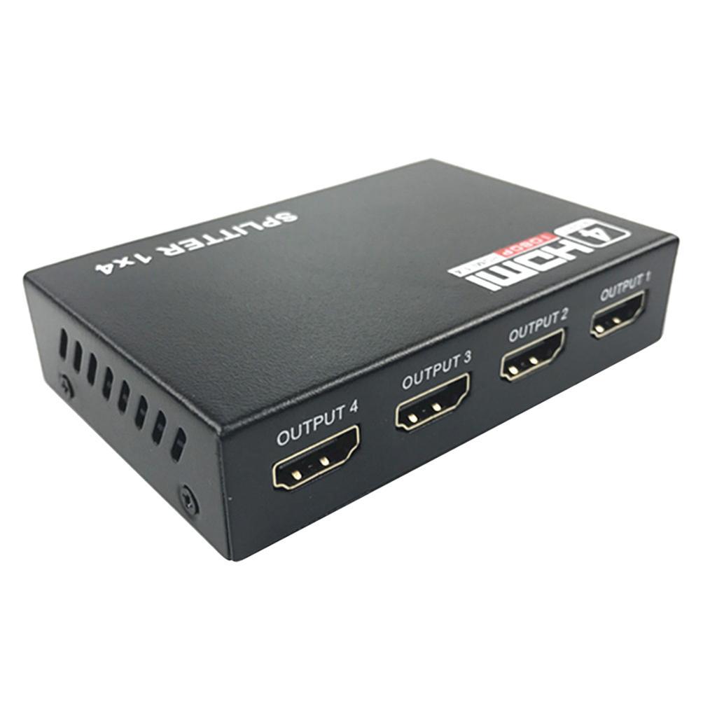 HDMI Switcher 1 input 4 output HD Support 4K HDMI Splitter Adapter EU for TV