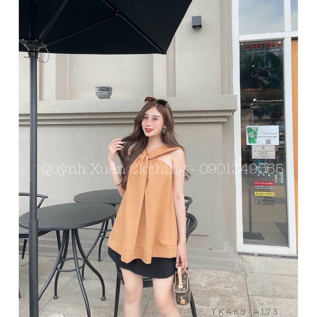 Áo Suny Top điệu đà COTTON mịn mặc được nhiều kiểu.