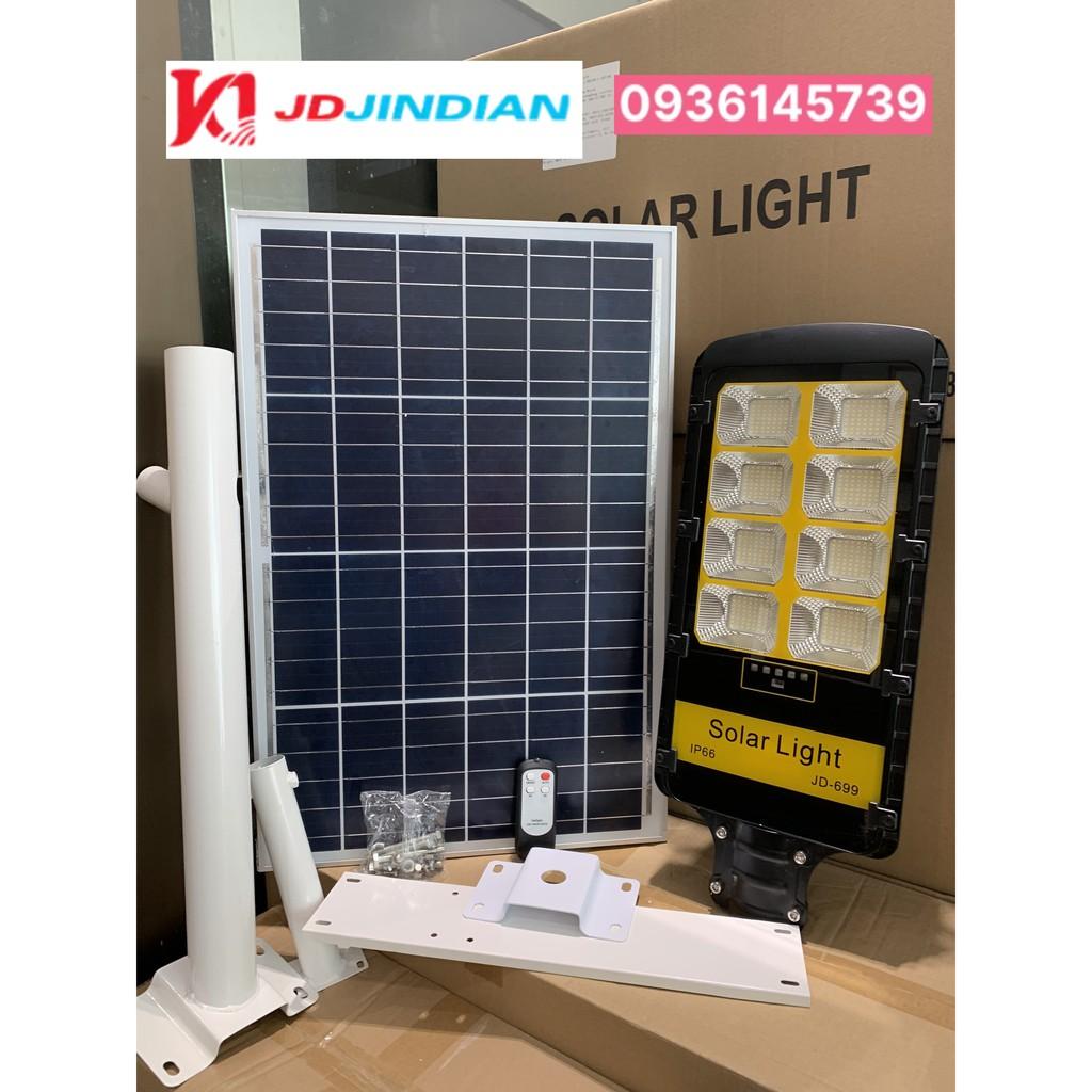 Đèn đường năng lượng mặt trời Jindian JD-699 Công suất 200W-HÀNG CHÍNH HÃNG