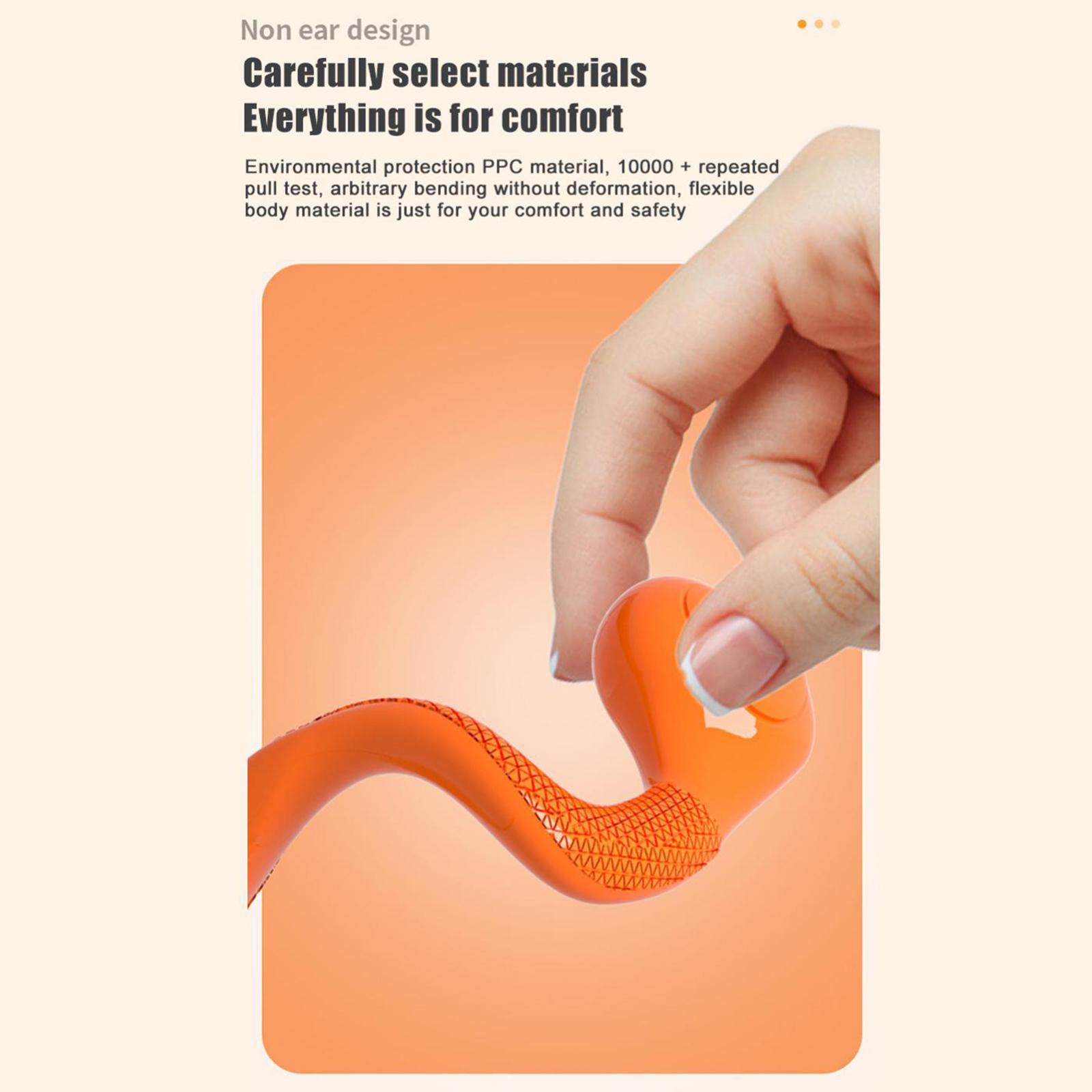 Bluetooth 5.0 Air Conduction Headset, 9D Surround Sound Sport Earphone for Travel Outdoor Sports