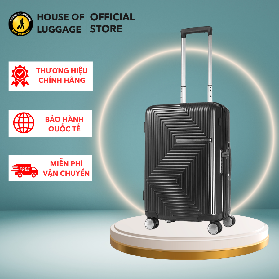 Vali kéo Samsonite Azio Spinner EXP - GLOSSYBURG